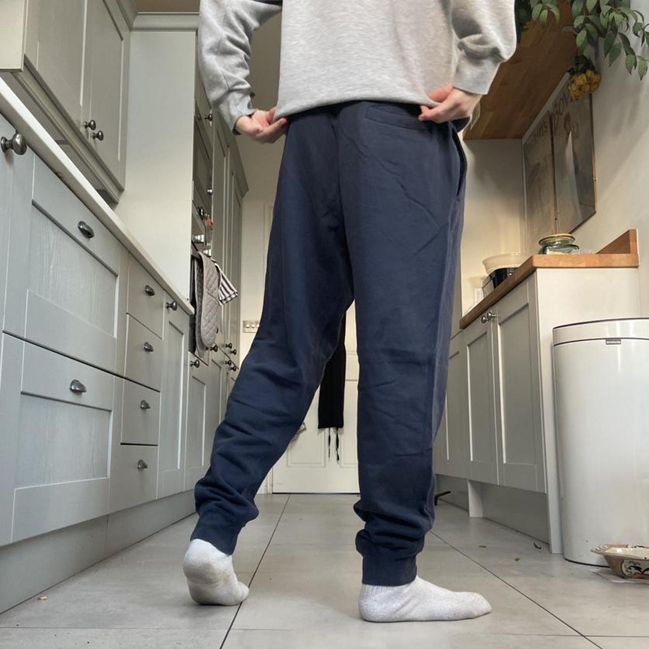 navy nike joggers
