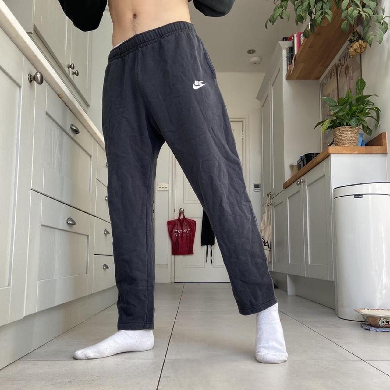 double nike tick joggers