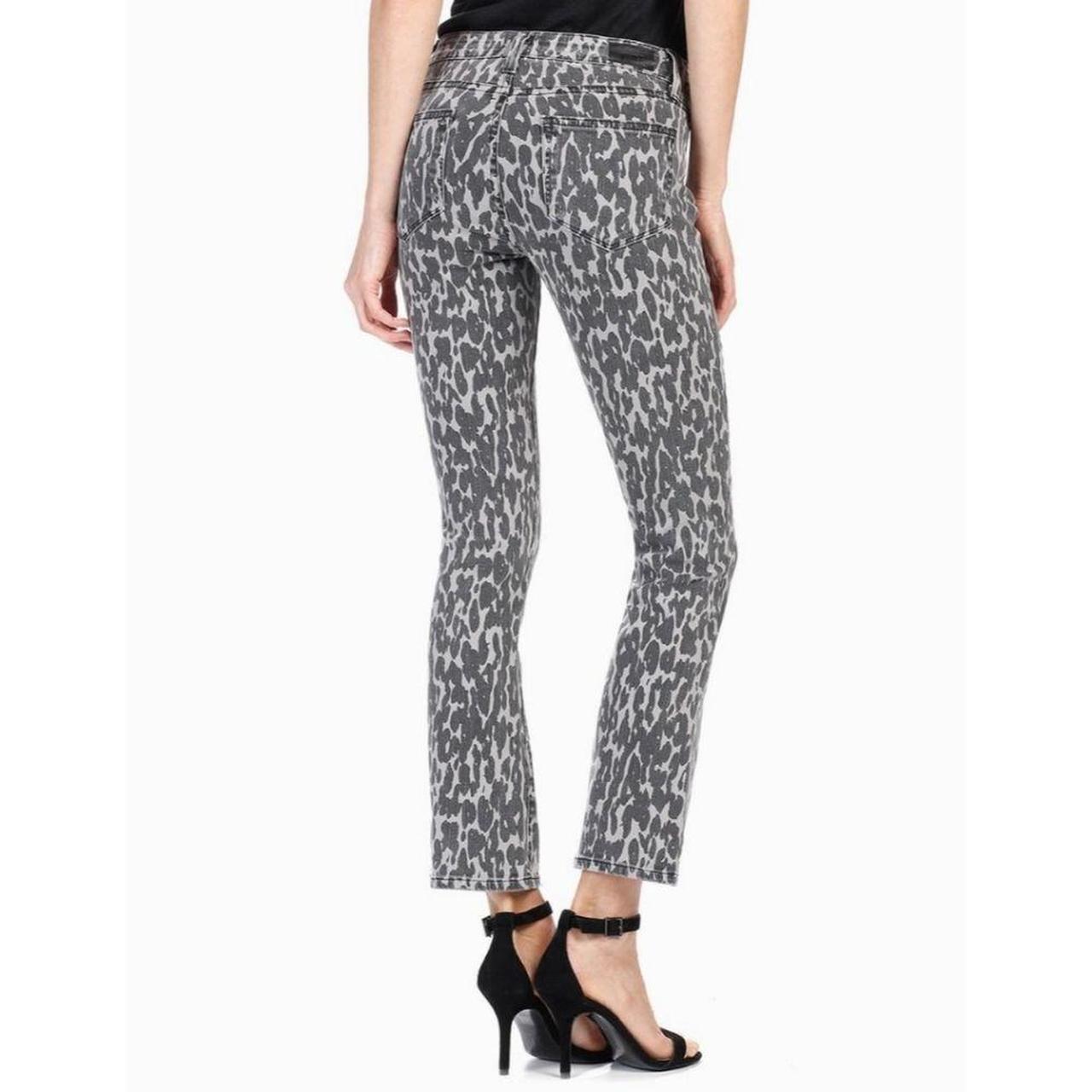 NWT: ROSIE HW X PAIGE POPPY LEOPARD SLIM CROP