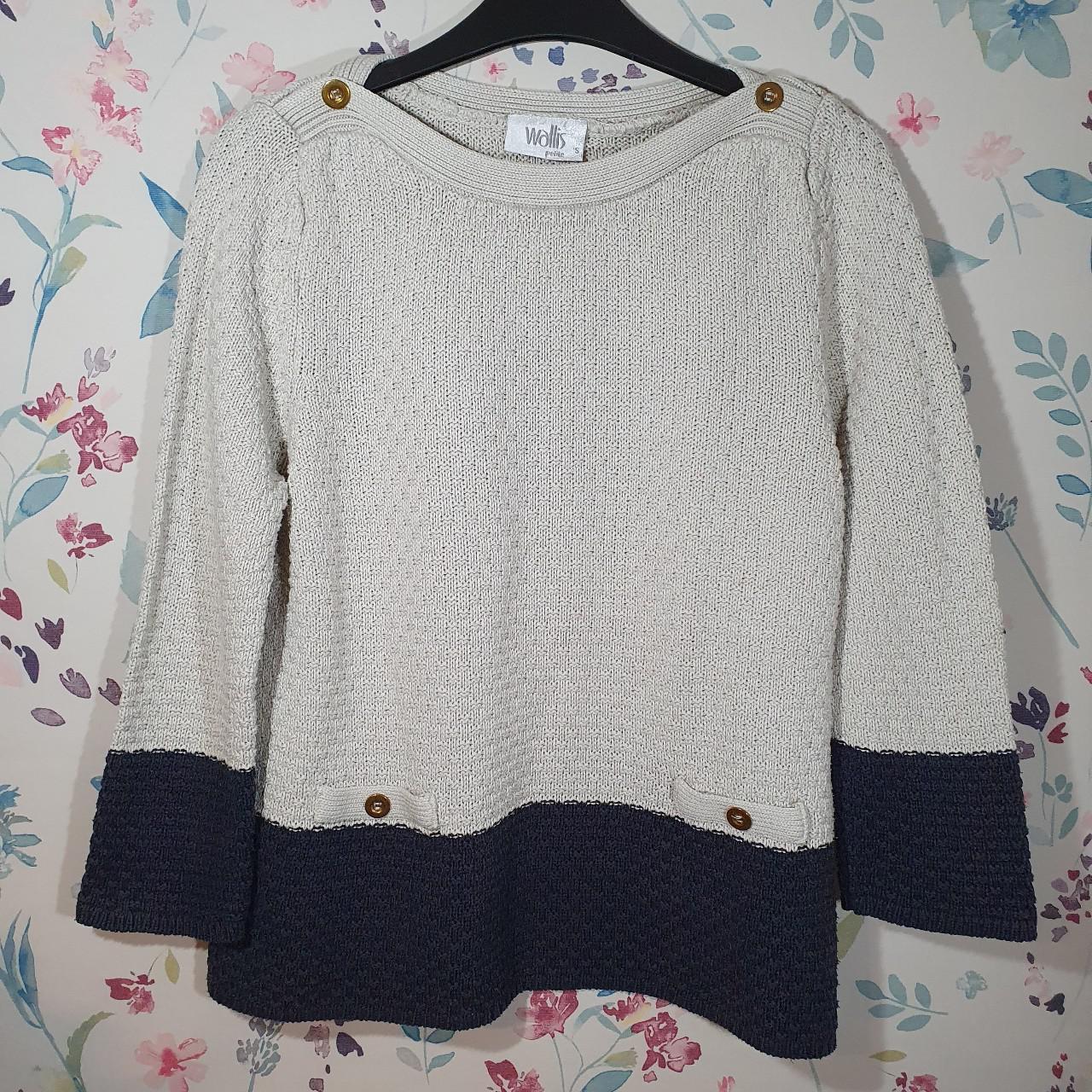 Wallis navy outlet jumper