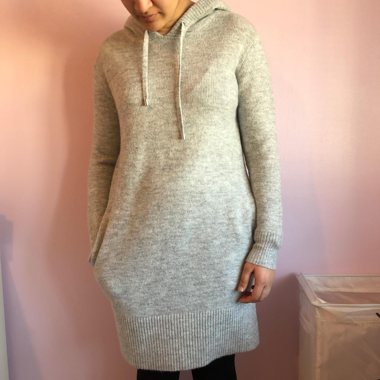 Grey Jumper Dress Depop 3920