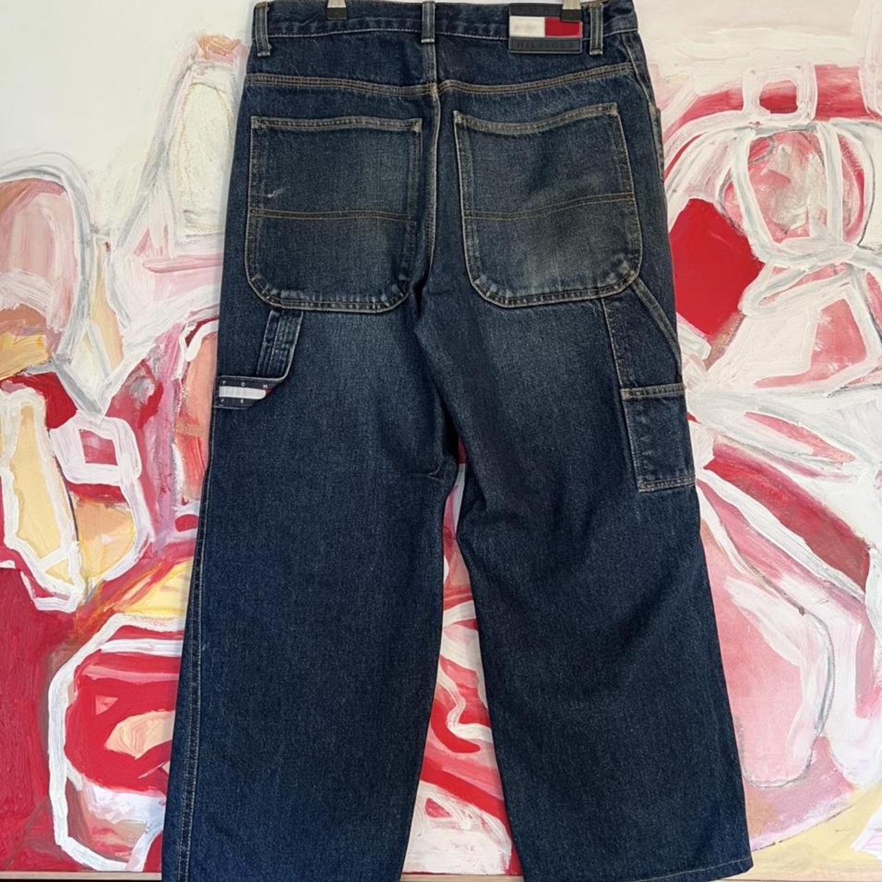 tommy baggy jeans