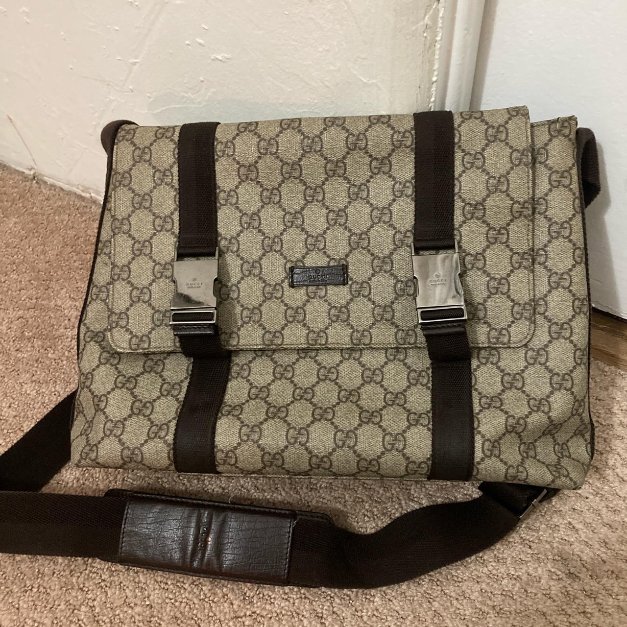 Beautiful Gucci Jumbo GG messenger bag. Authentic. - Depop