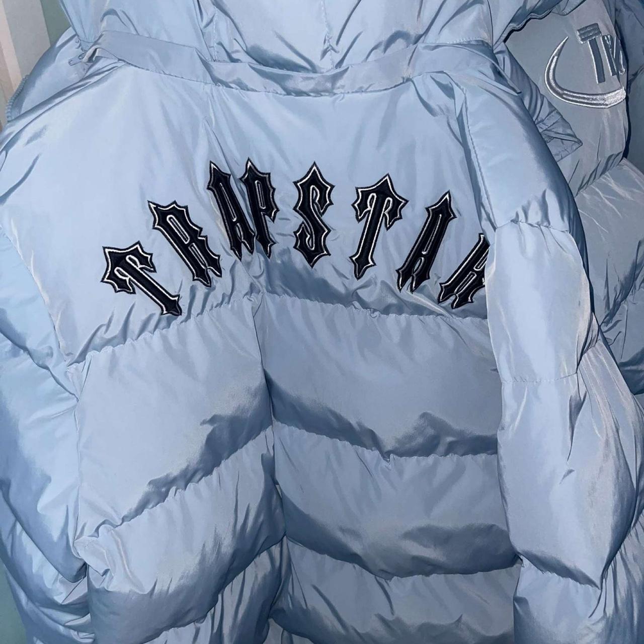 Trapstar Irongate jacket Light blue trapstar... - Depop