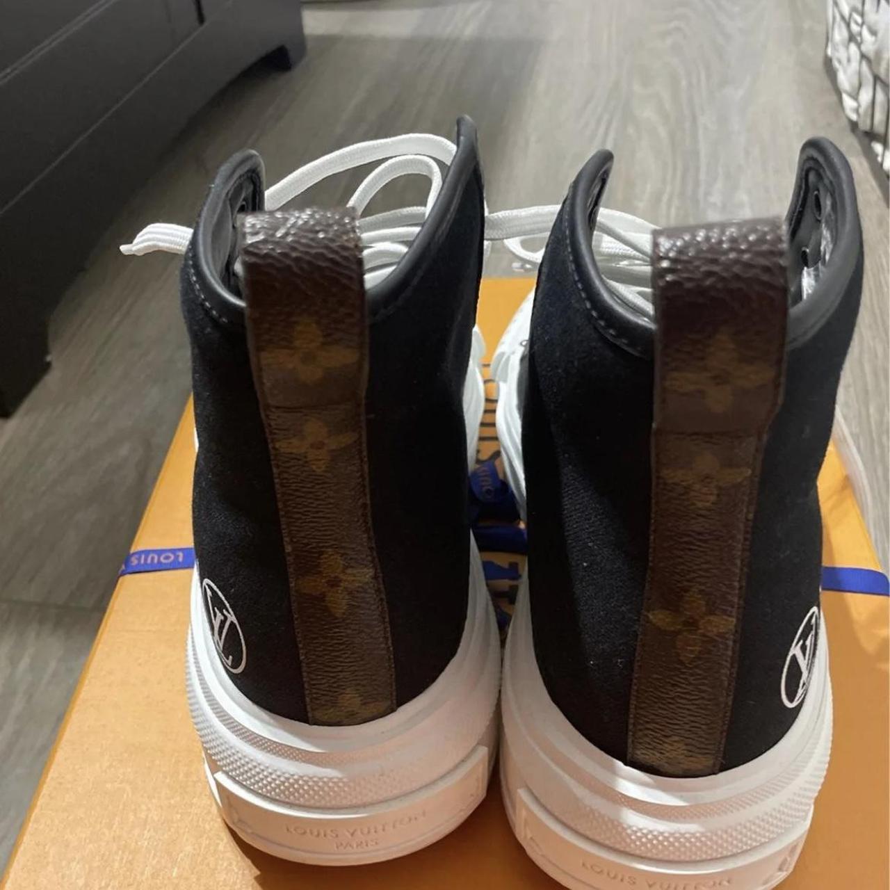 Louis Vuitton Stellar black sneaker boots, was a - Depop