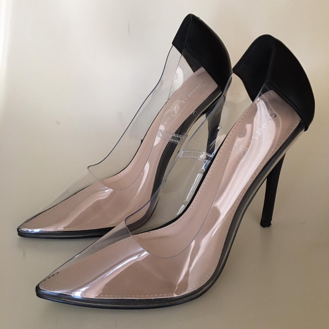 Chinese laundry cheap clear heels