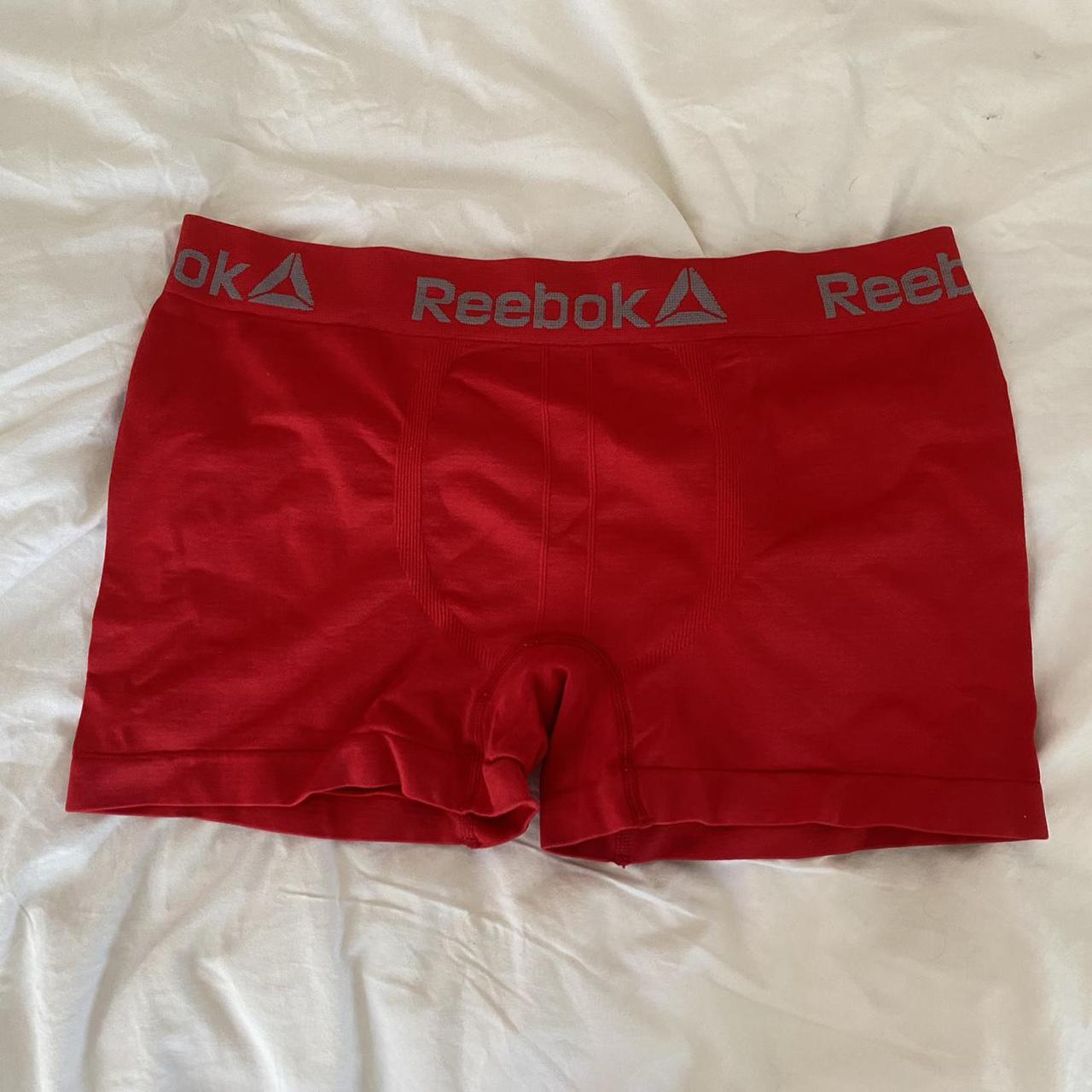 Product Image 1 - Red Reebok running trunk briefs.