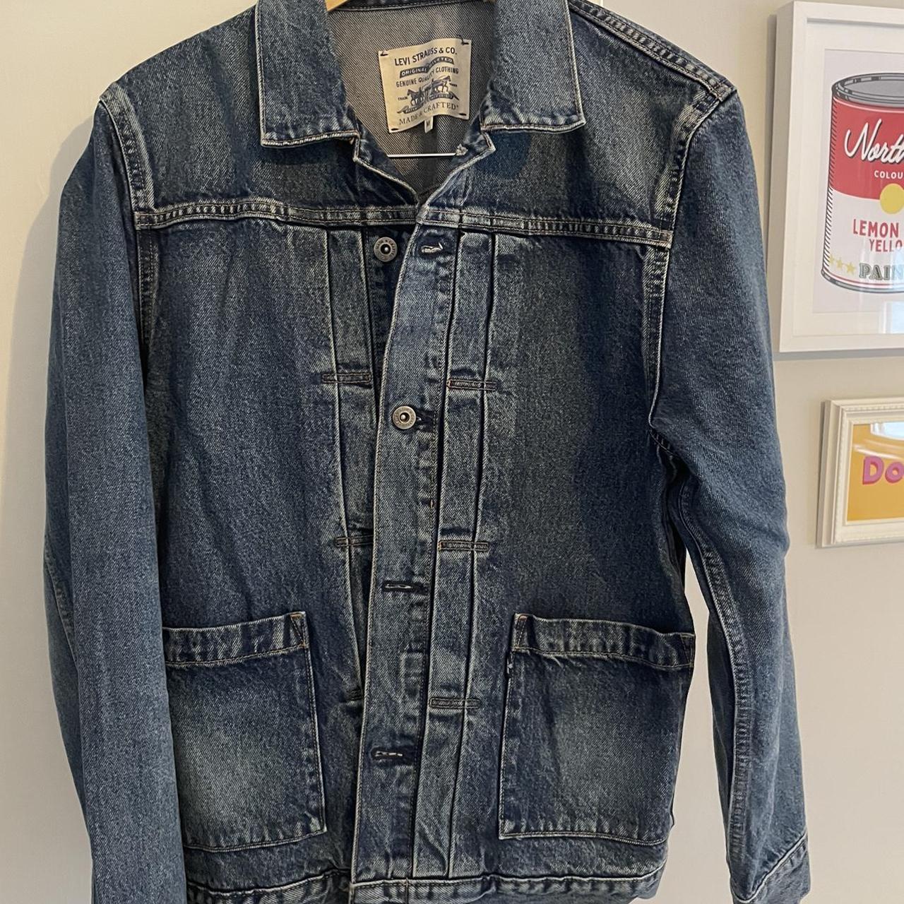 Levi’s trucker jacket Perfect condition #levis - Depop