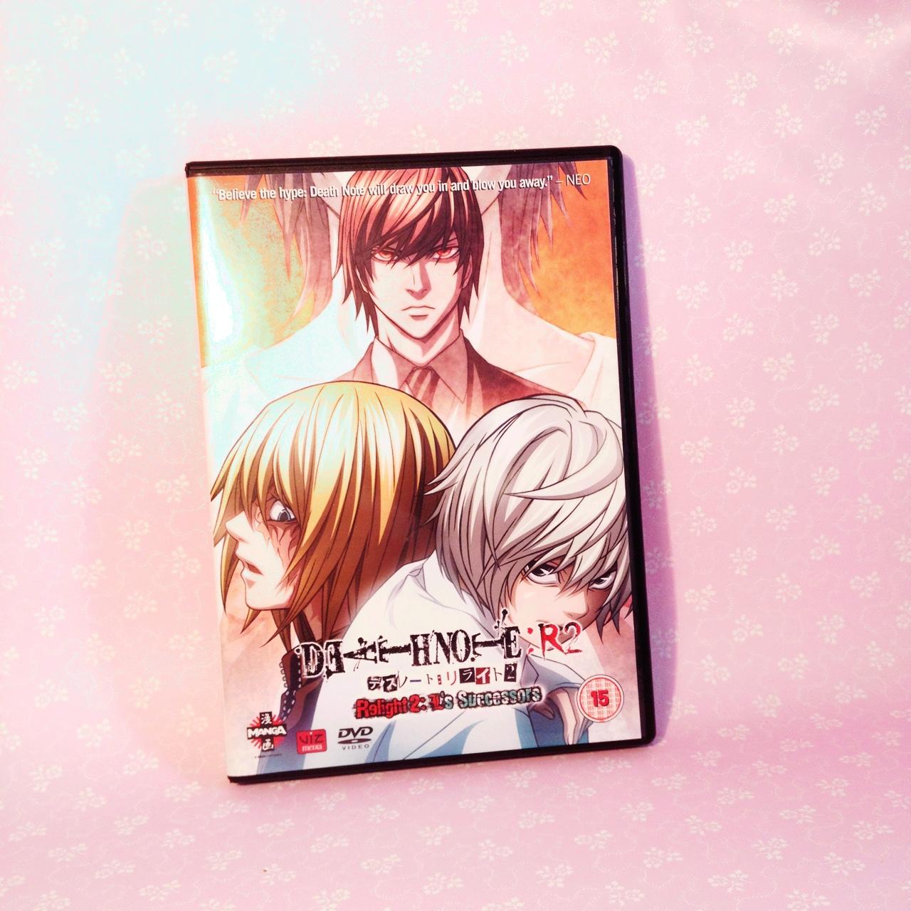 Deathnote relight anime DVD, selling for £5