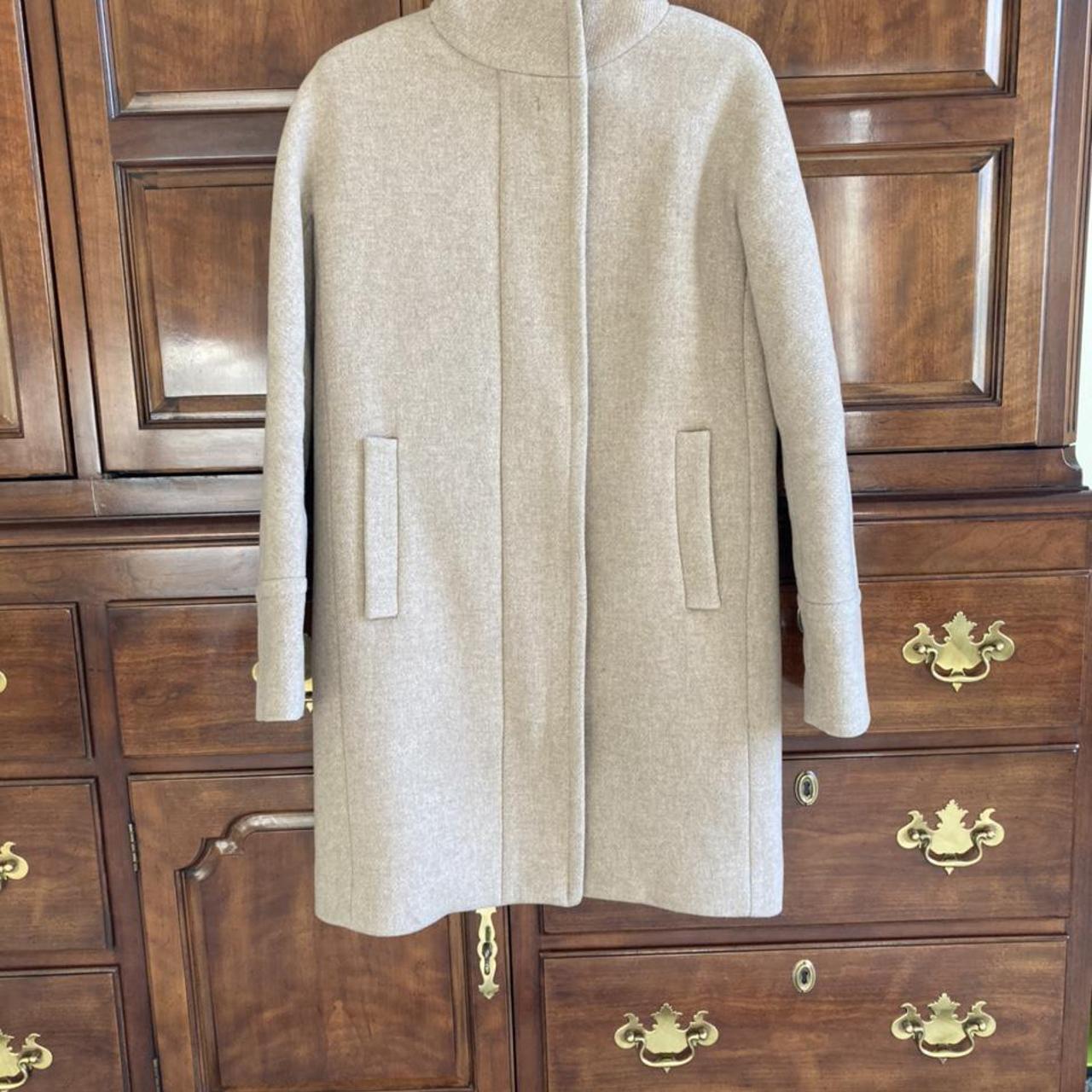 J crew sandstone cocoon coat best sale