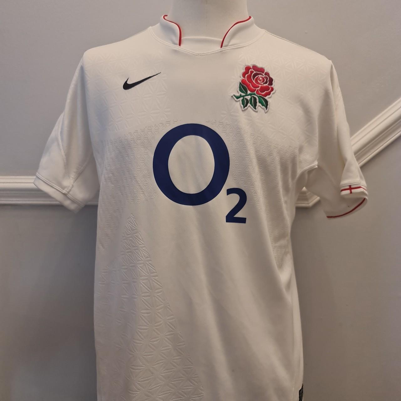 Men's Retro 2009/10 Nike England Rugby Union Short... - Depop