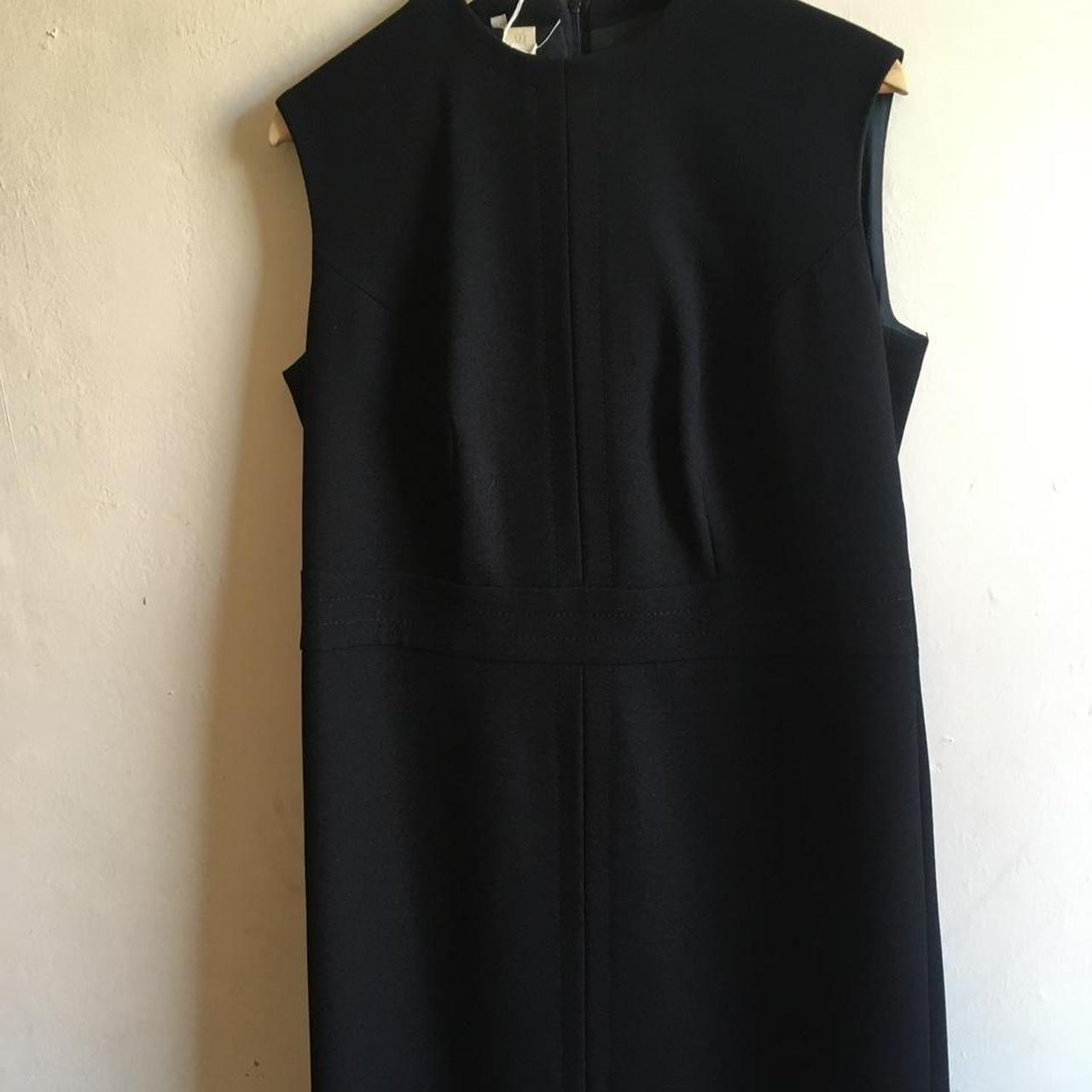 Vintage 1950s dress suit. Gorgeous black wool dress... - Depop
