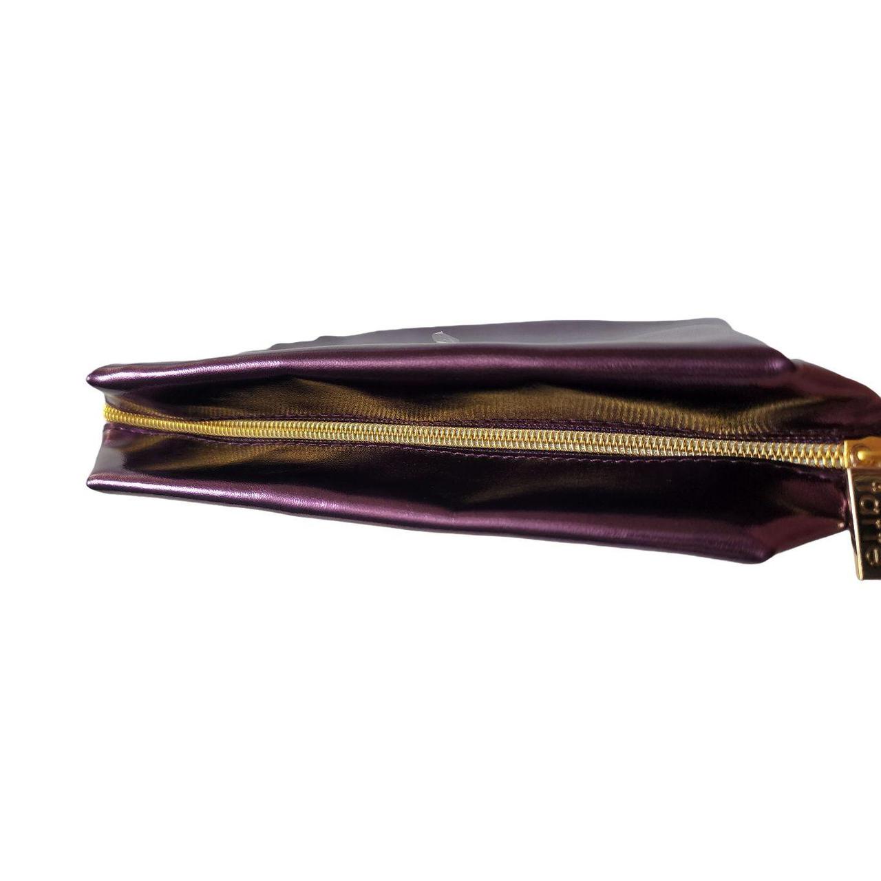 Product Image 3 - •Shiny metallic purple makeup bag