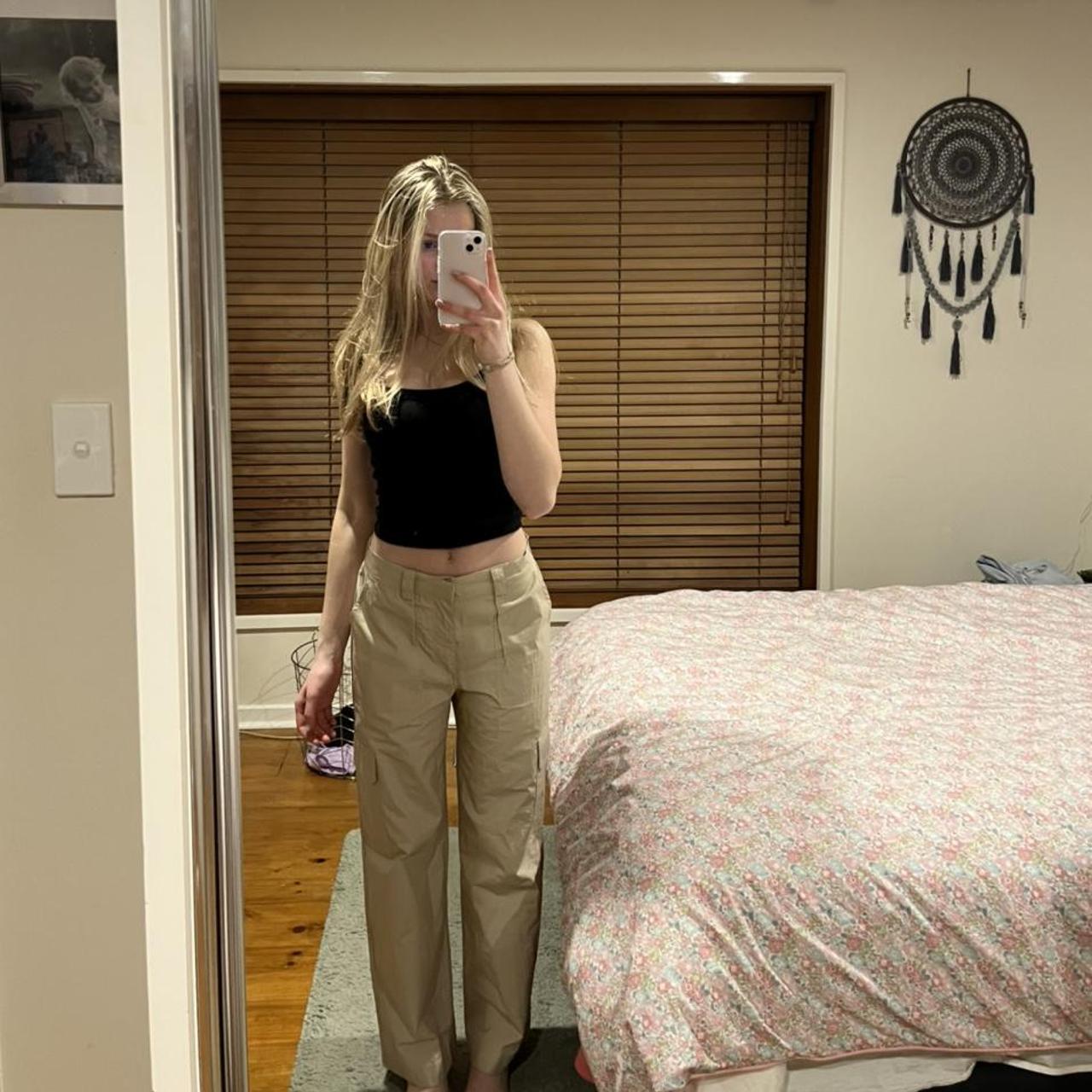 Cotton On Scout Cargo Pant Colour Washed Sand... Depop