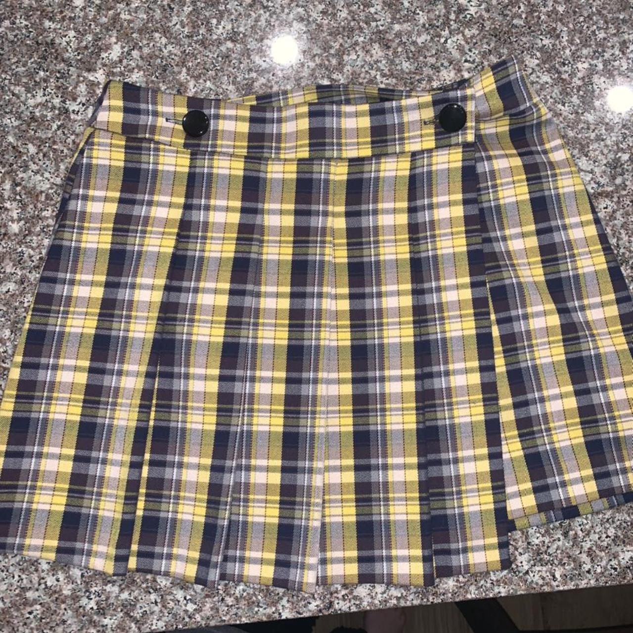 Clueless Cher-styled plaid skirt from the Depop