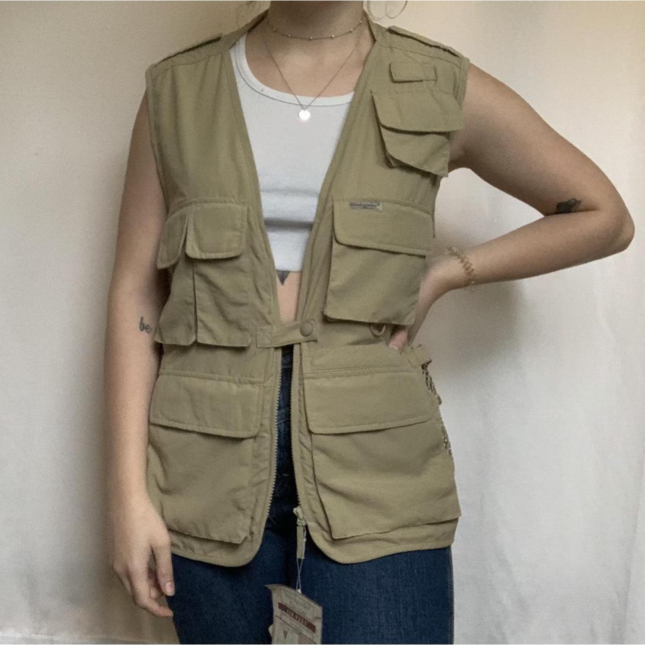 utility vest khaki