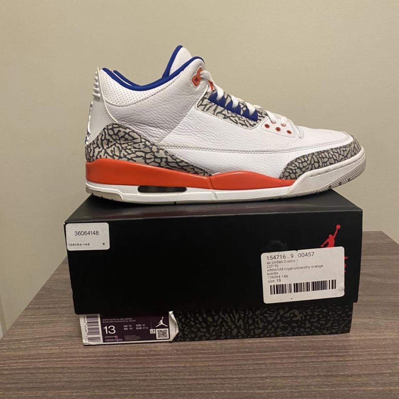 Air jordan 3 knicks on sale 2019