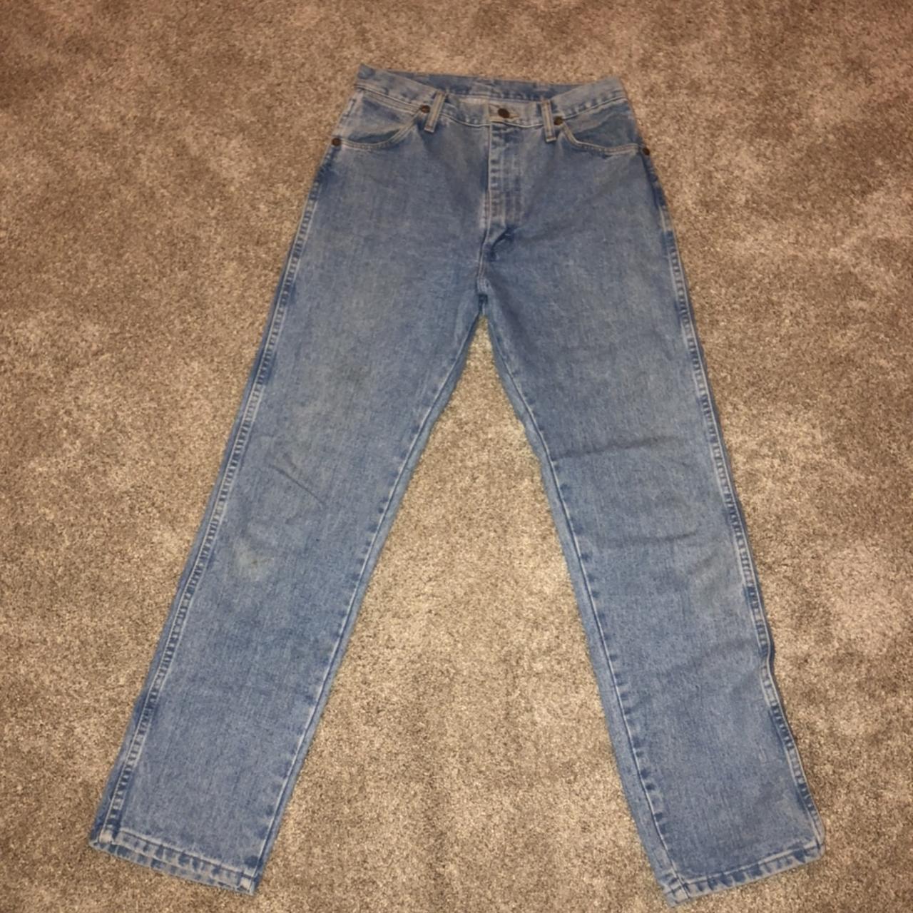 Vintage Wrangler light wash mom jeans!!!! - Main Image