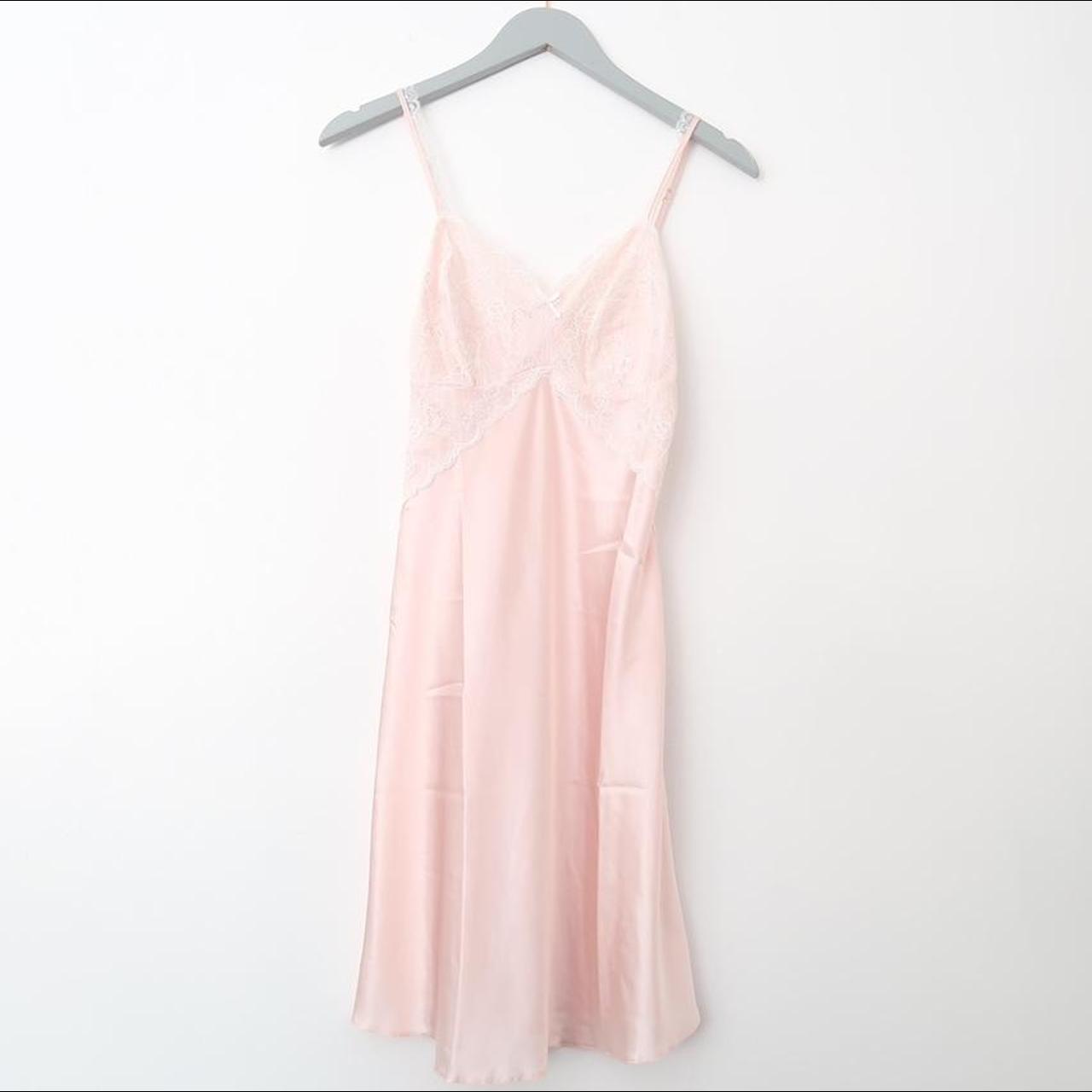 Women's Pink And Cream Dress 