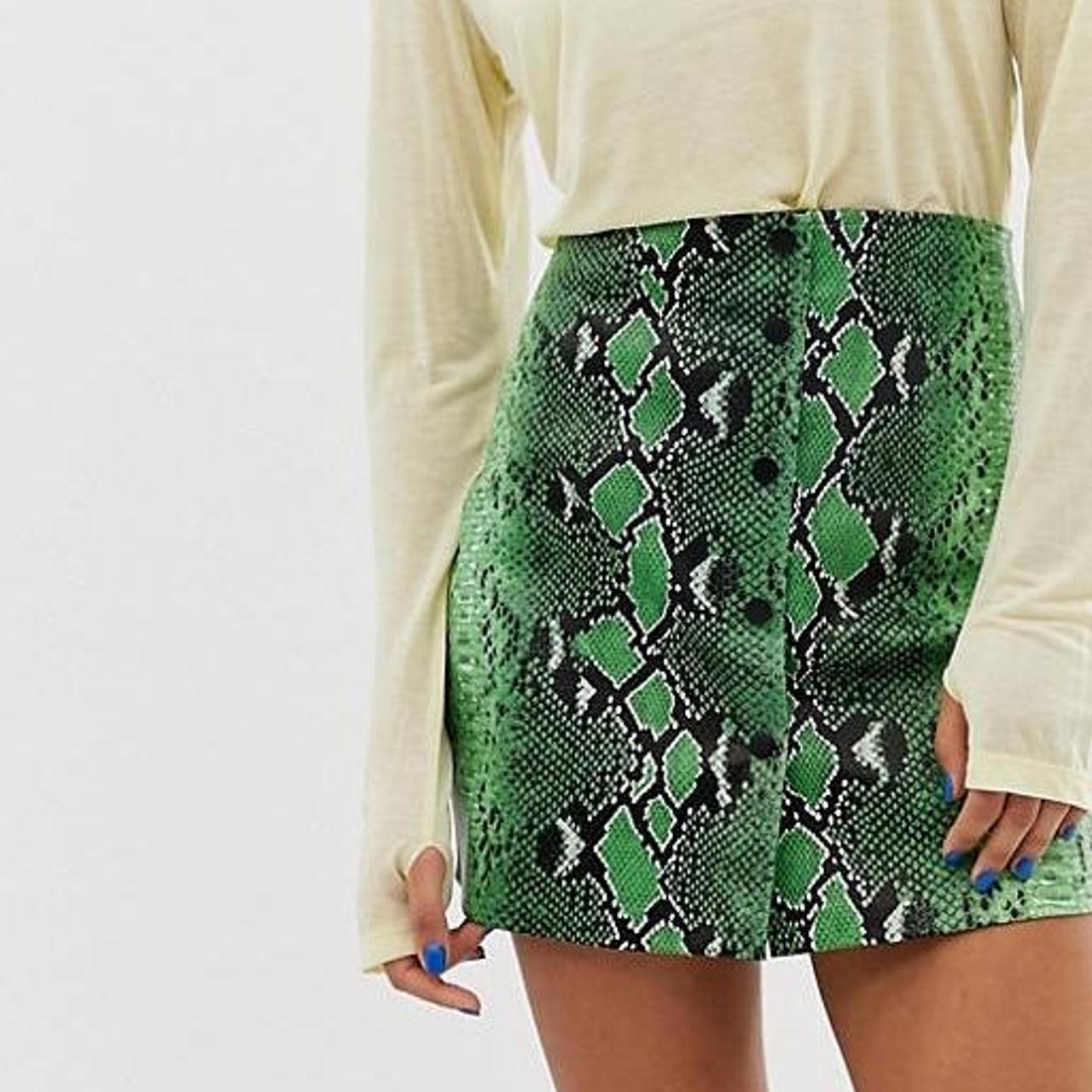 stradivarius green cargos