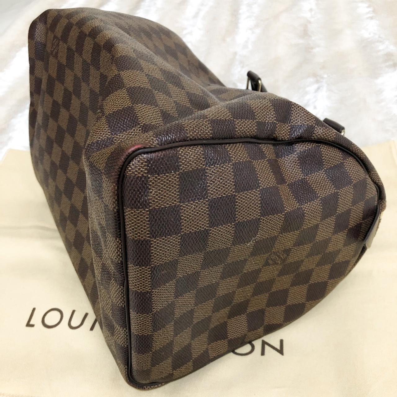 Authentic Speedy 30 Louis Vuitton bag in damier - Depop