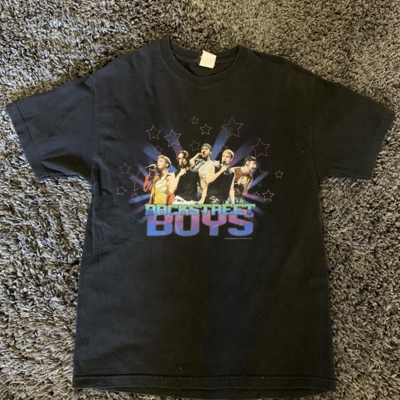 Vintage 2001 Backstreet Boys Tour shirt size large. - Depop