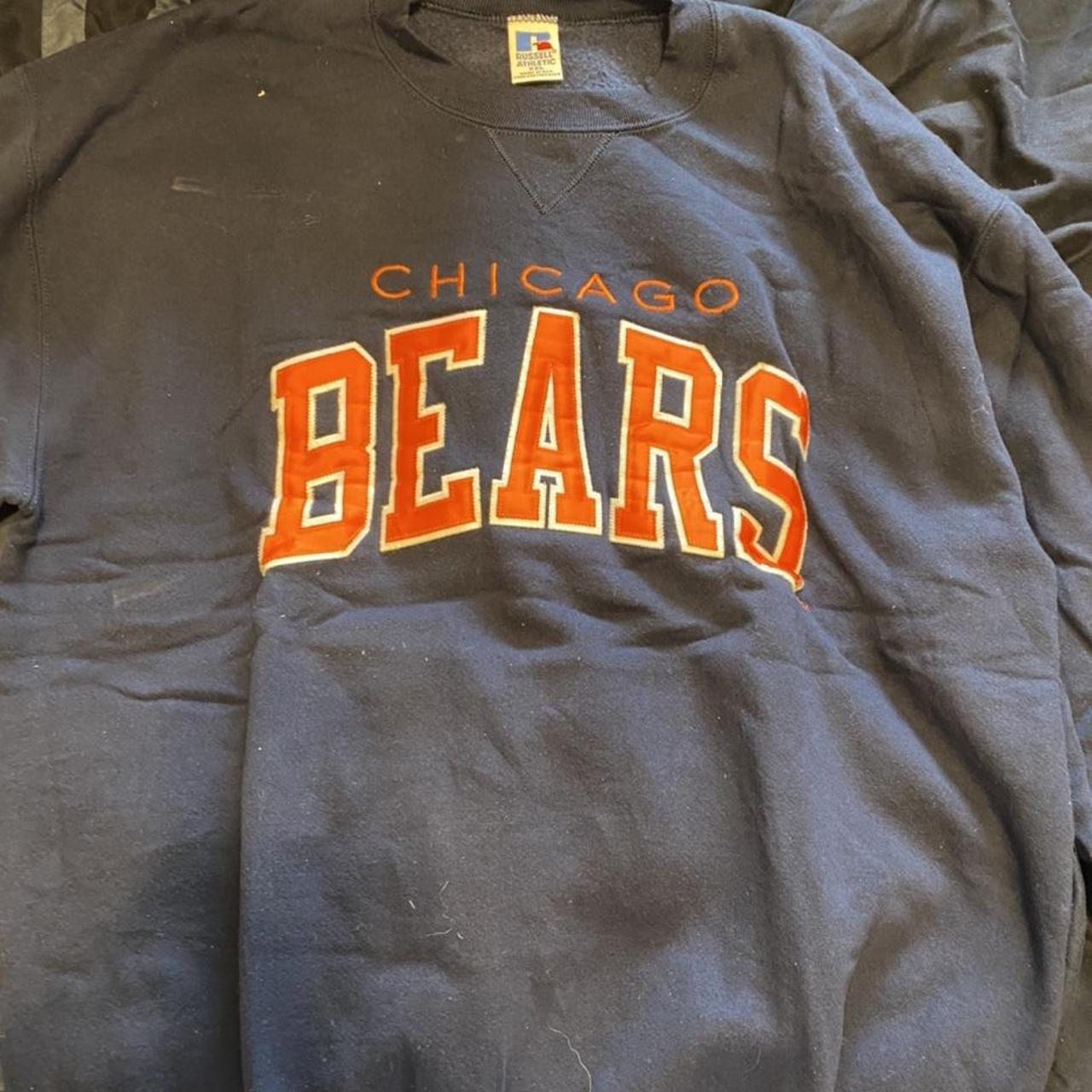 Vintage Chicago Bears Crewneck Sweatshirt. NFL - Depop