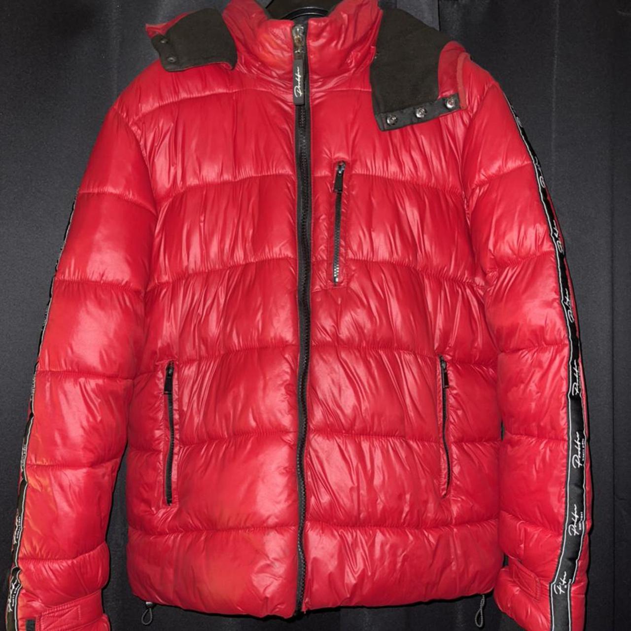 river island mens red jacket