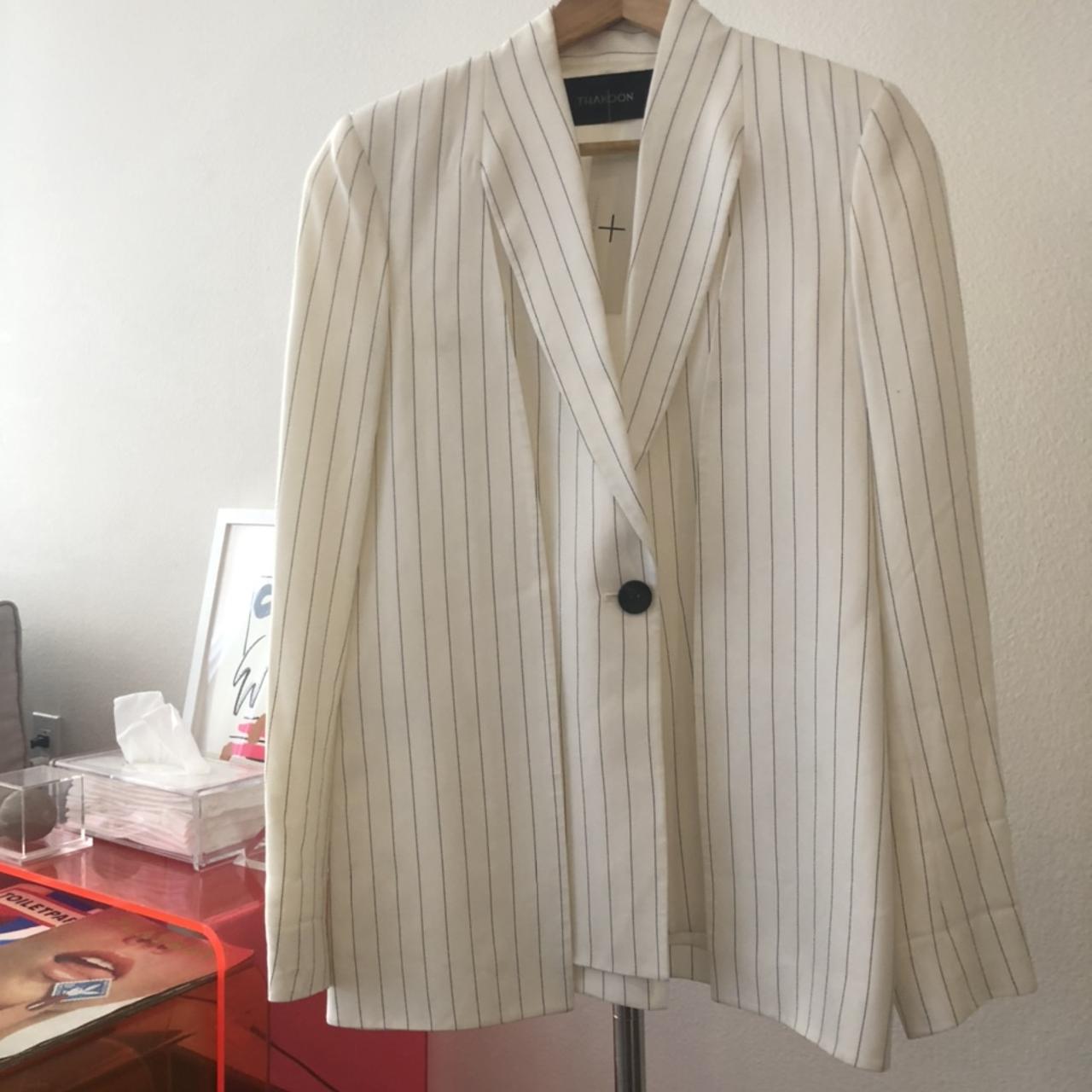 Gorgeous, architectural Thakoon Addition blazer in... - Depop