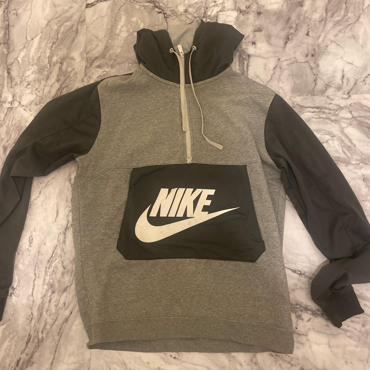 nike hybrid half zip sweatshirt