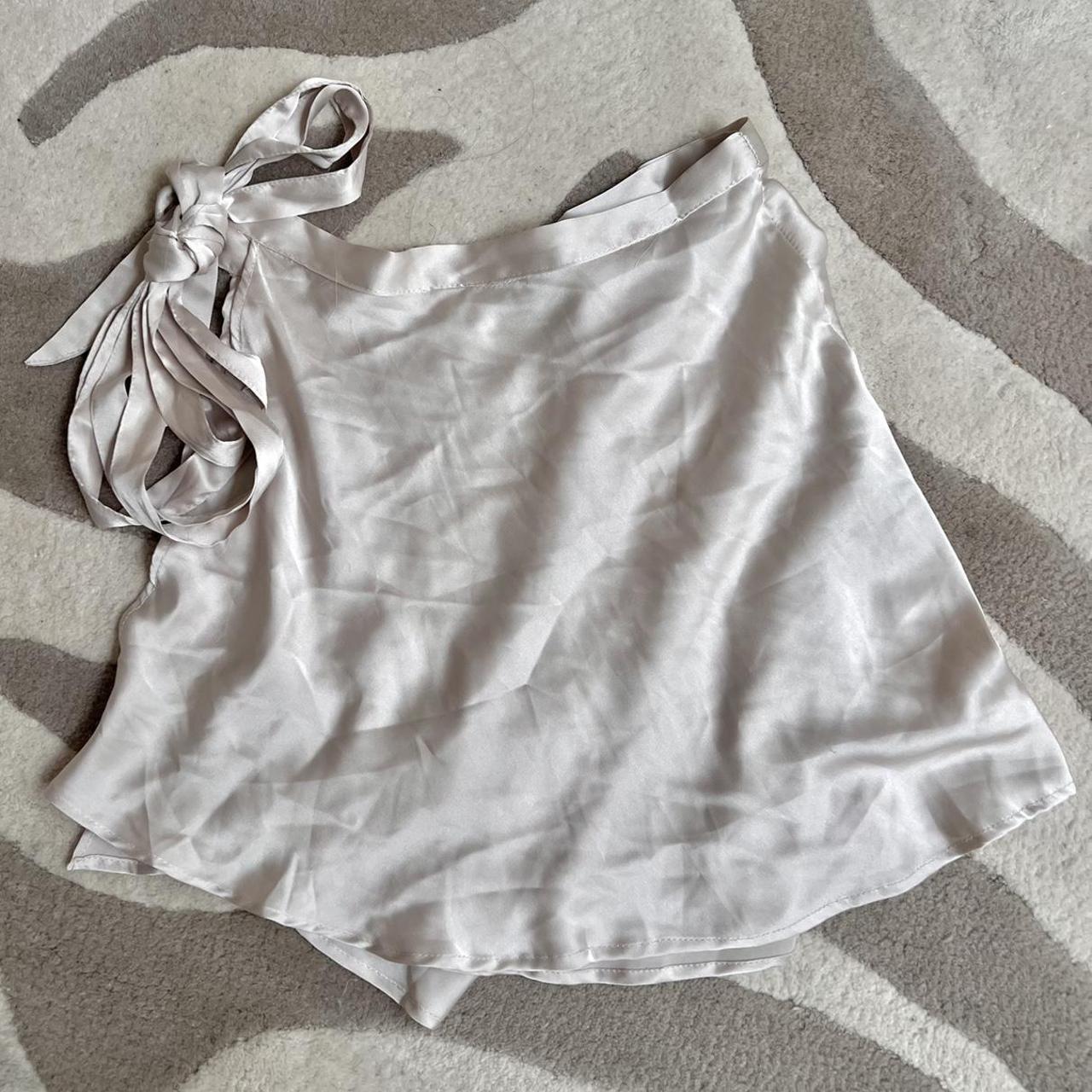 Verge Girl Satin Ballerina Wrap Skirt 🩰 Size... Depop