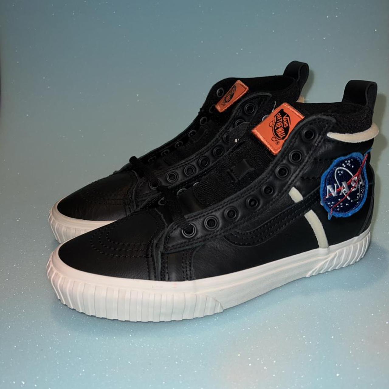 vans nasa black sk8 hi