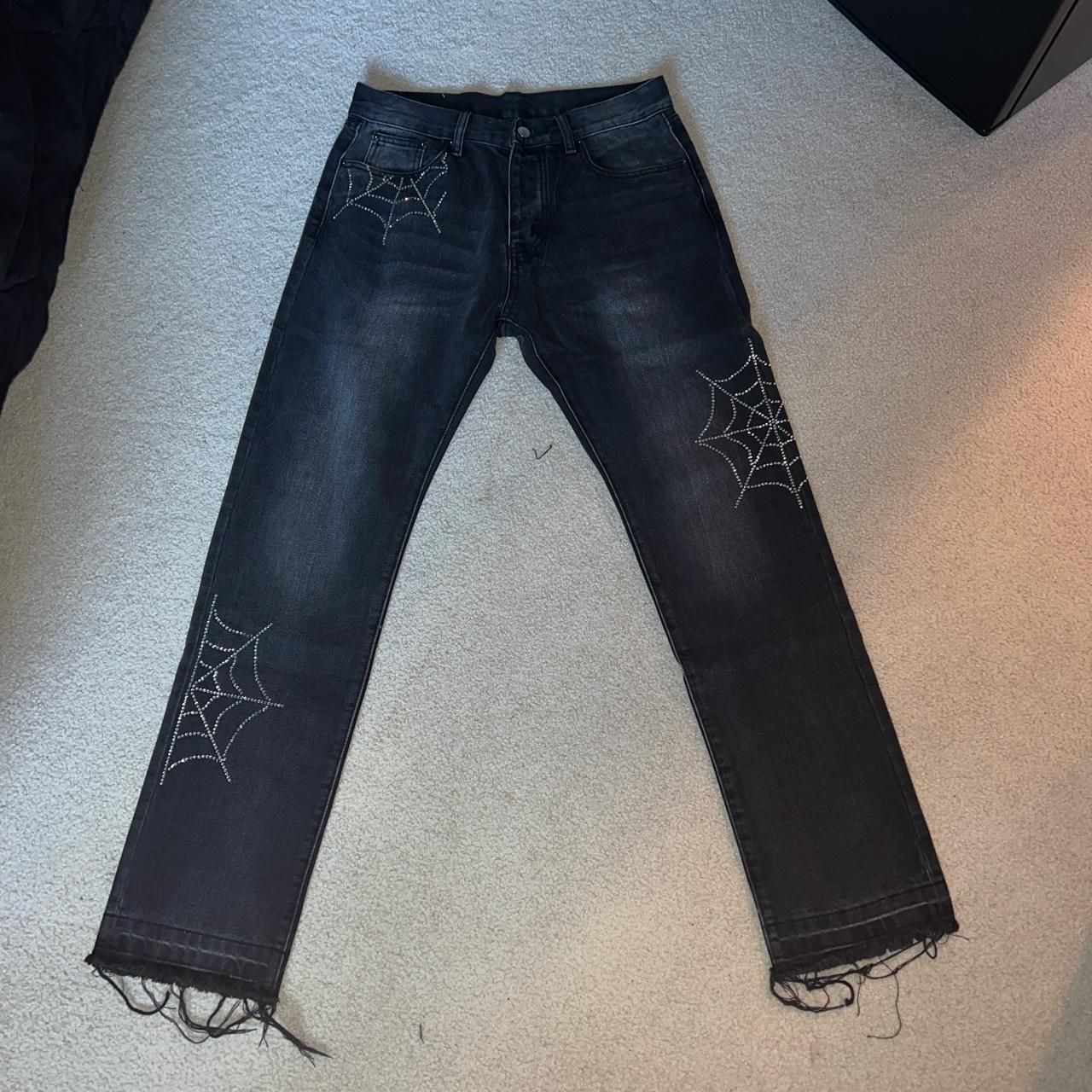 supreme spider web pants