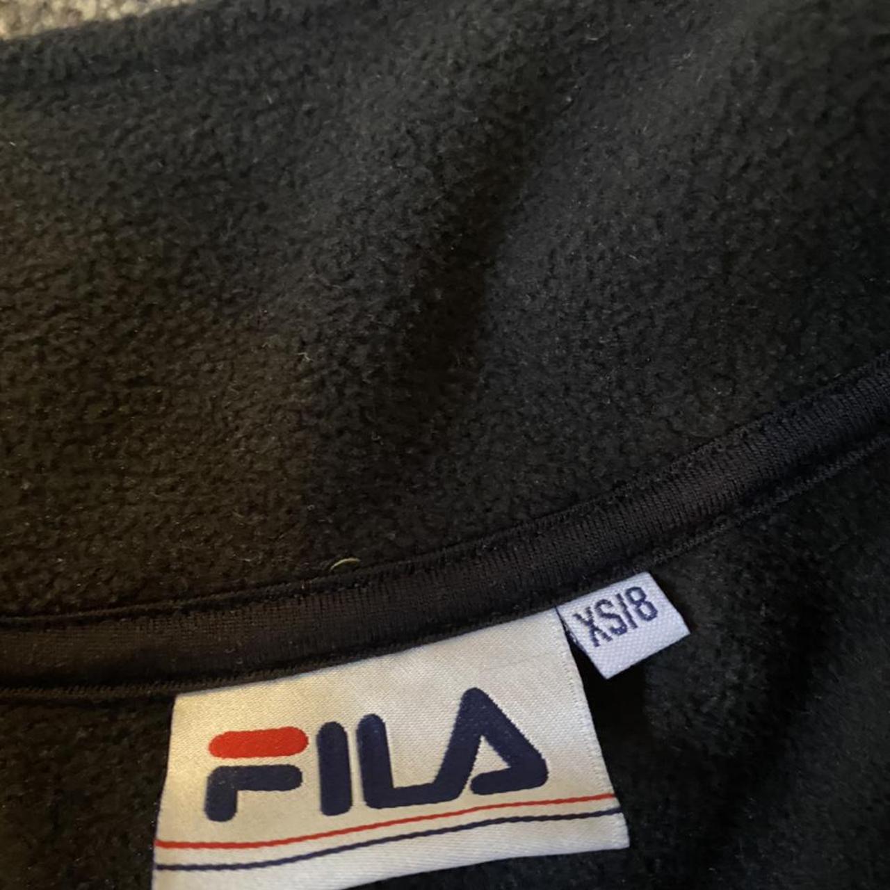 Fila Women's Black Jacket | Depop