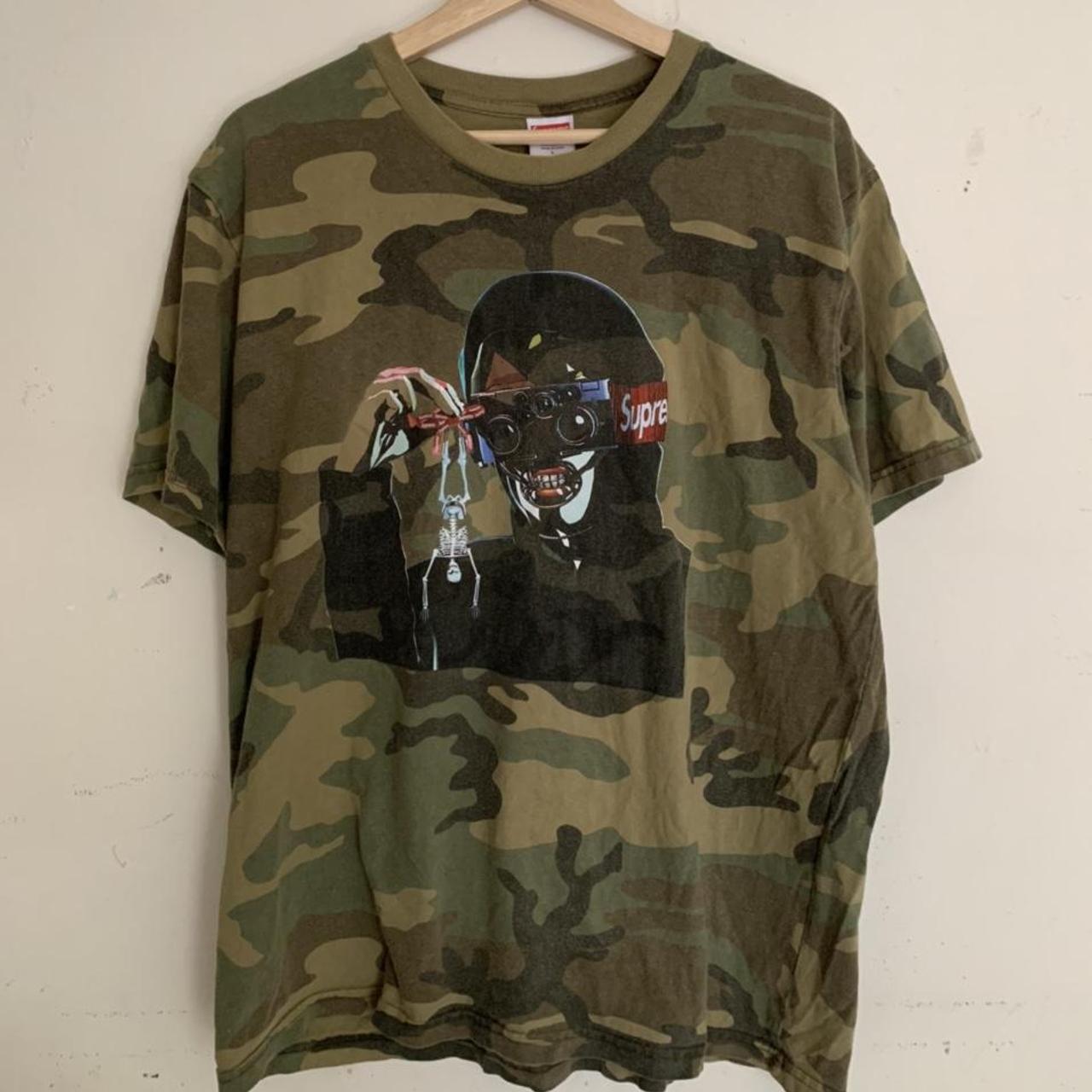 Supreme creeper cheap tee camo