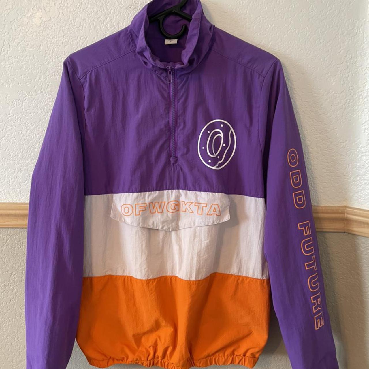 odd future windbreaker purple