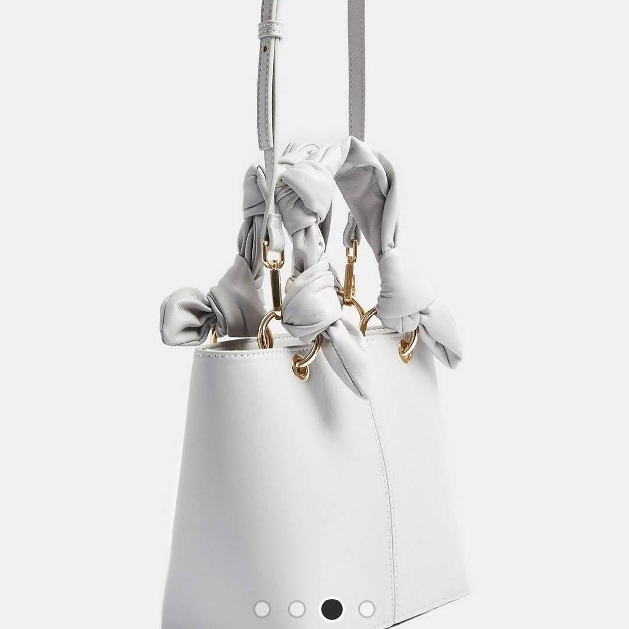 topshop pu mini tote bag