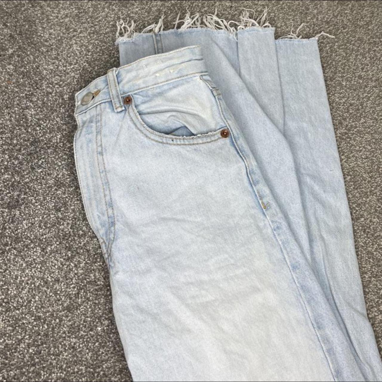 zara jeans hi rise full length