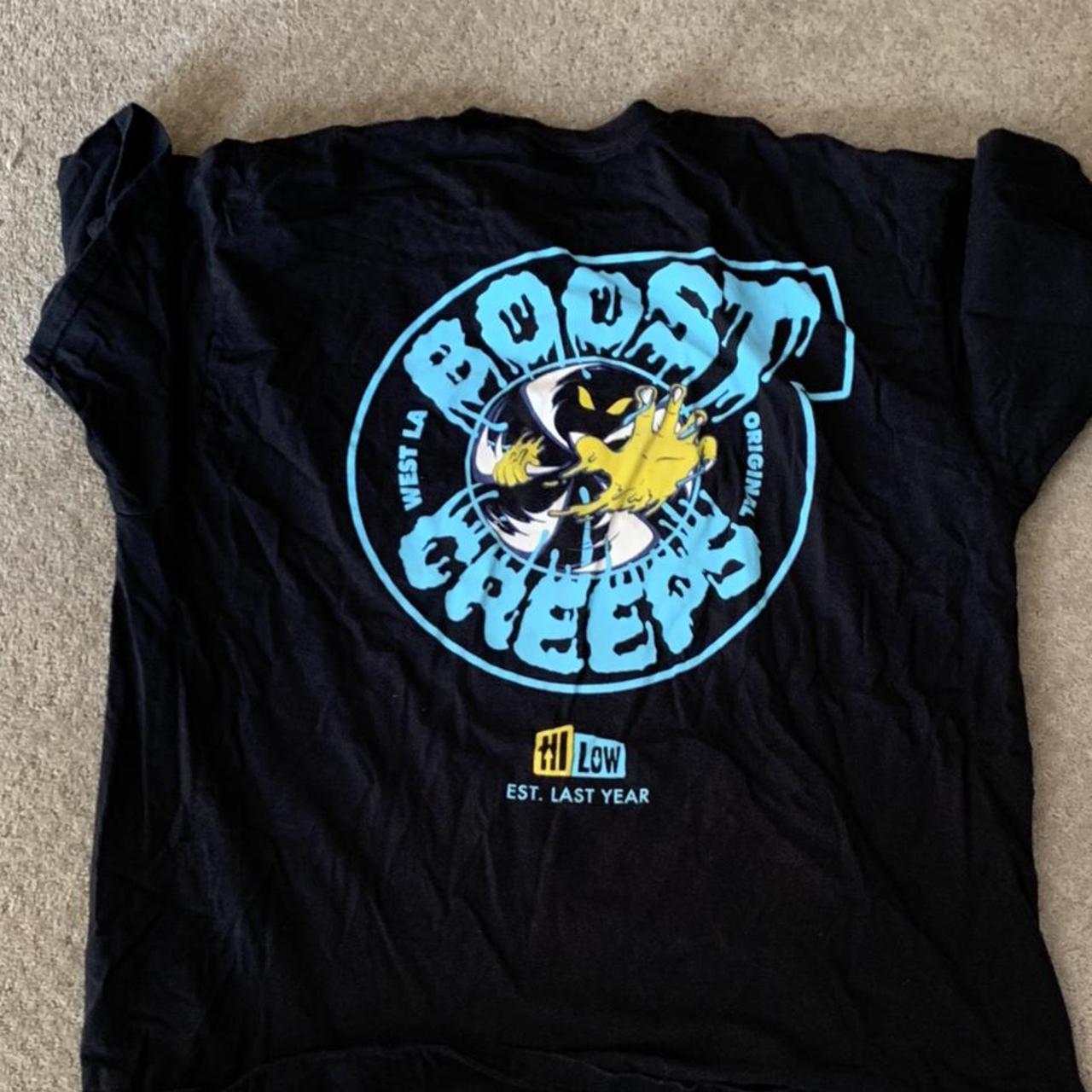Donut Media “Boost Creeps” Hi-Low Season 1 T-Shirt - Depop
