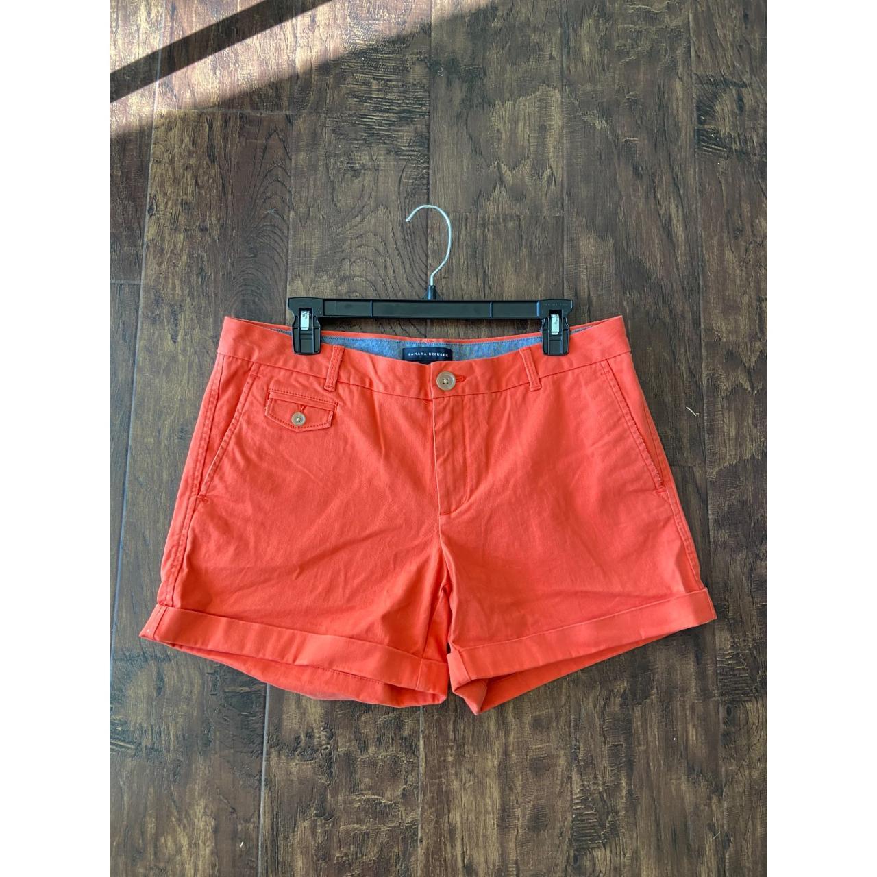 Orange Banana Republic Shorts (Size 10) Depop