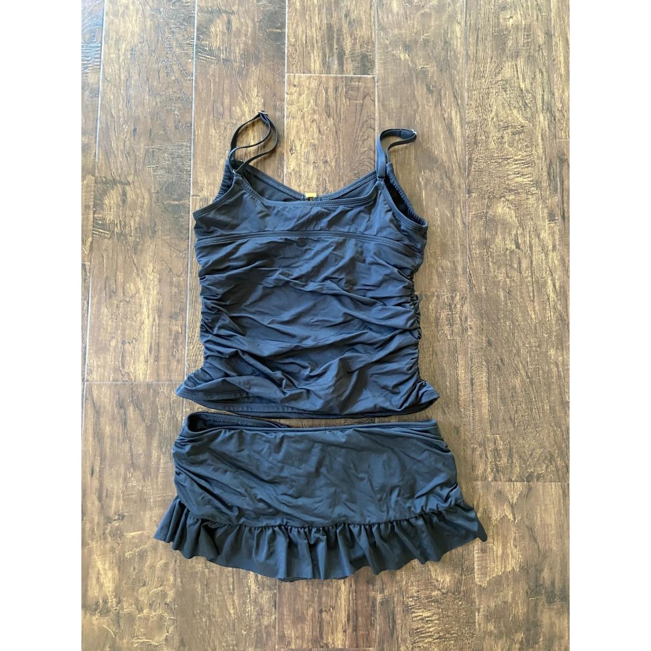 Apt 9 Black Bathing Suit Set (Size Medium) - Depop