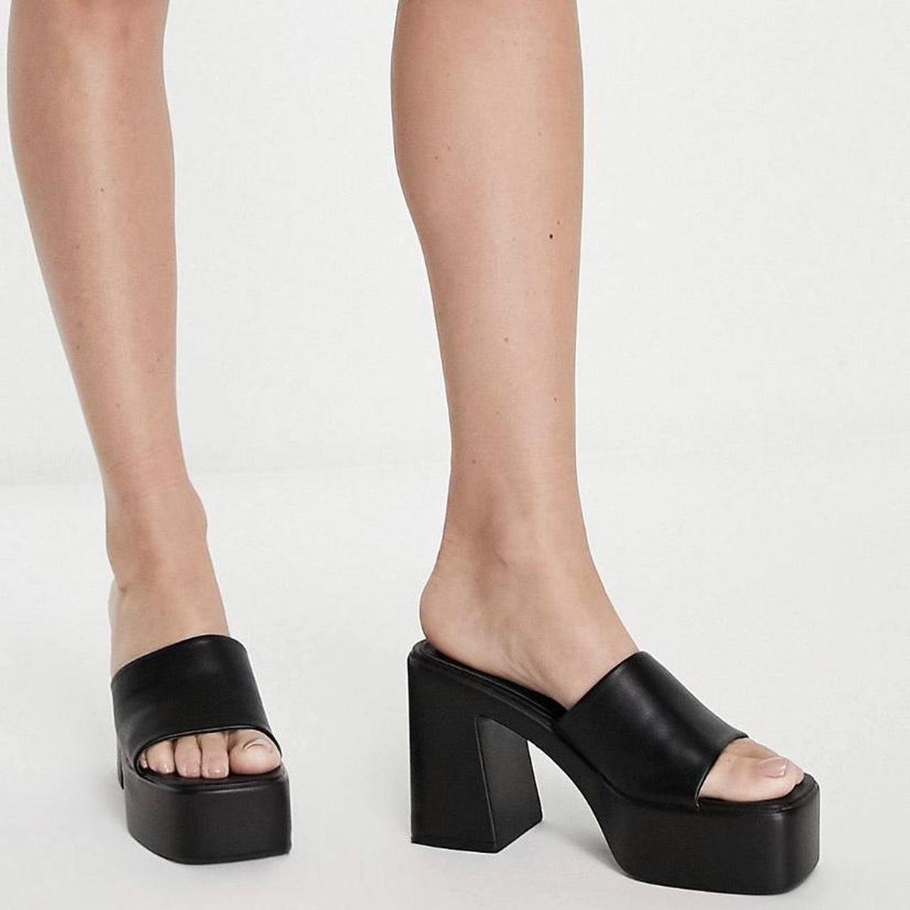mens black mules