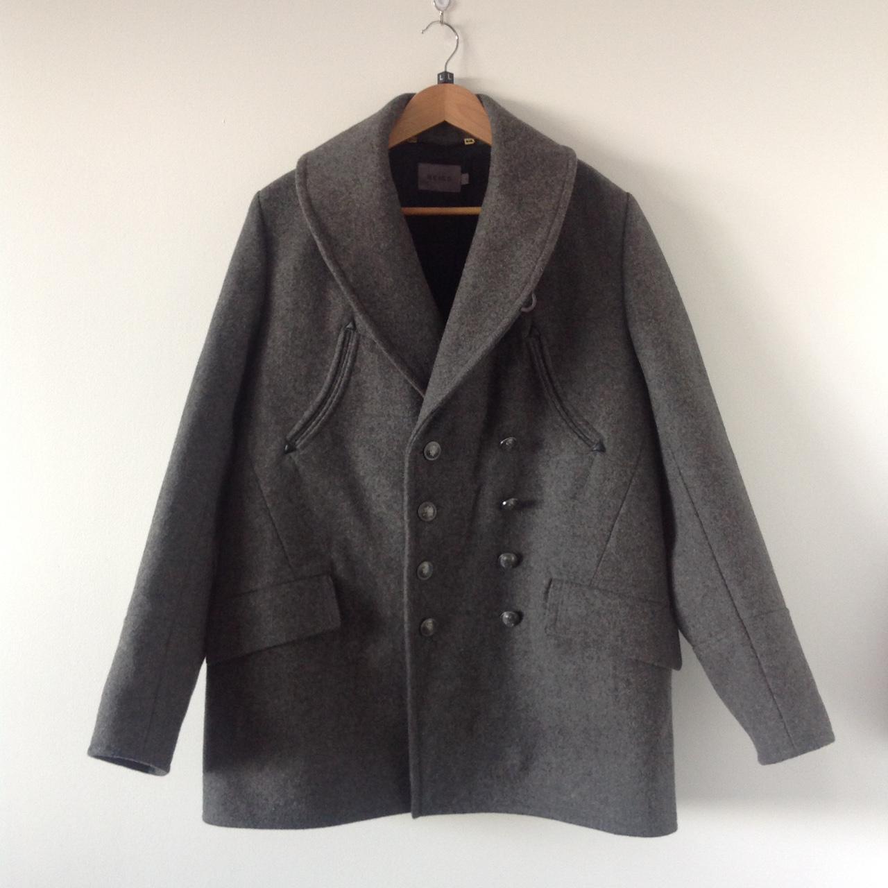 Reiss wool peacoat. It is one of Reiss master piece... - Depop