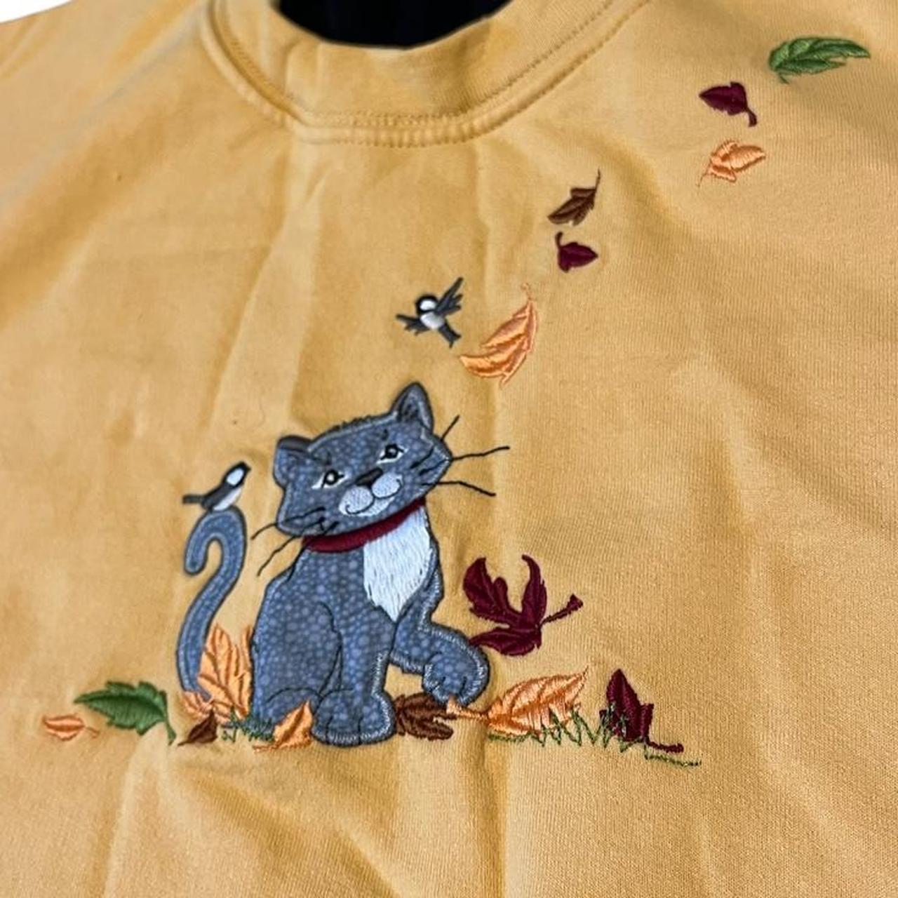 Product Image 2 - Vintage Embroidered Crewneck

Embroidered Cat during