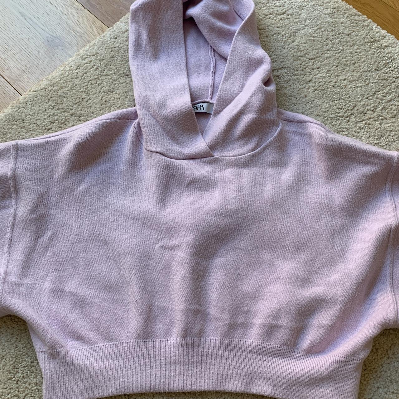 Zara lilac hoodie Clearance