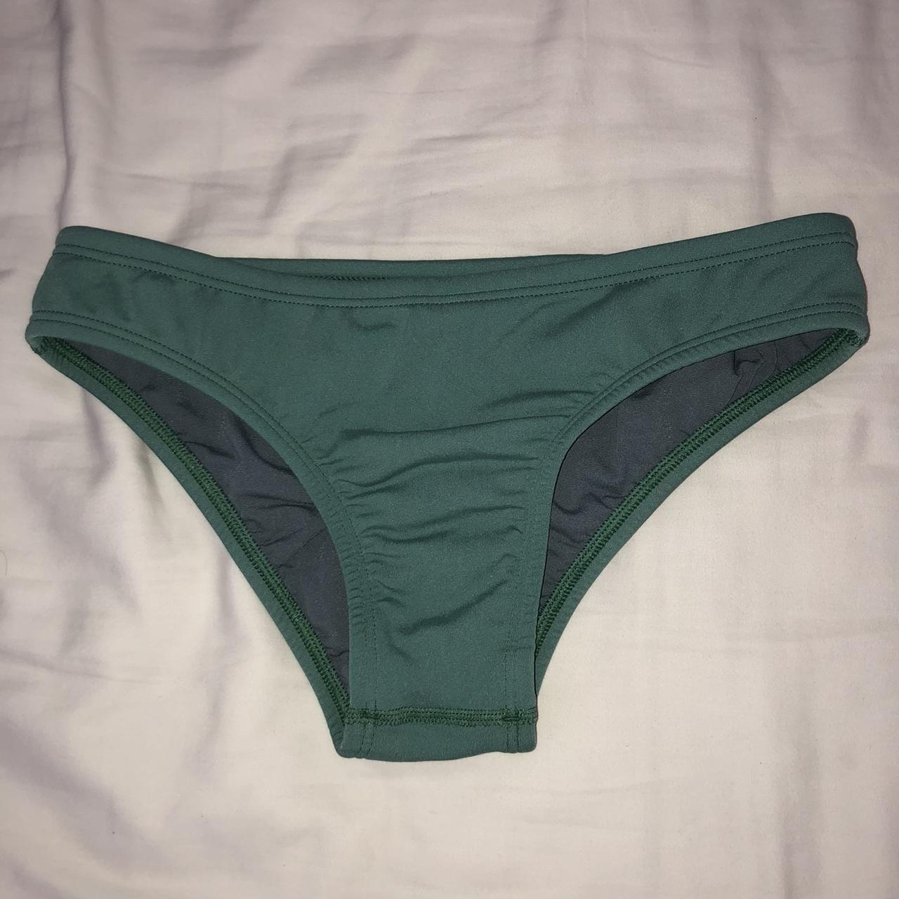 Women's Green Bikini-and-tankini-bottoms 