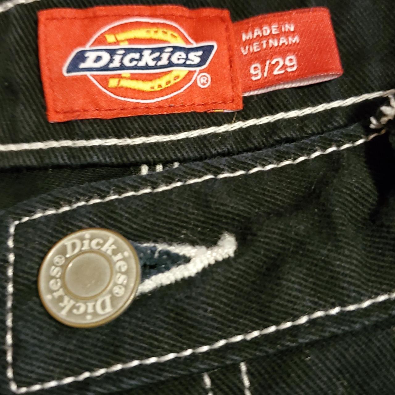 Vintage Dickies Cargo Carpenter Jeans Black Pants... - Depop