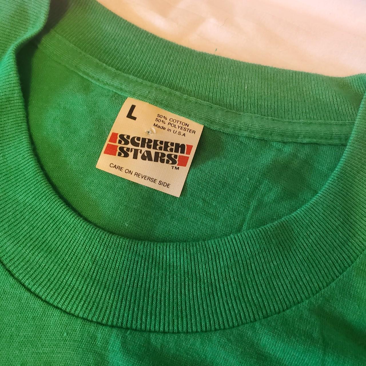 new deadstock with tags vintage 80's single stitch - Depop