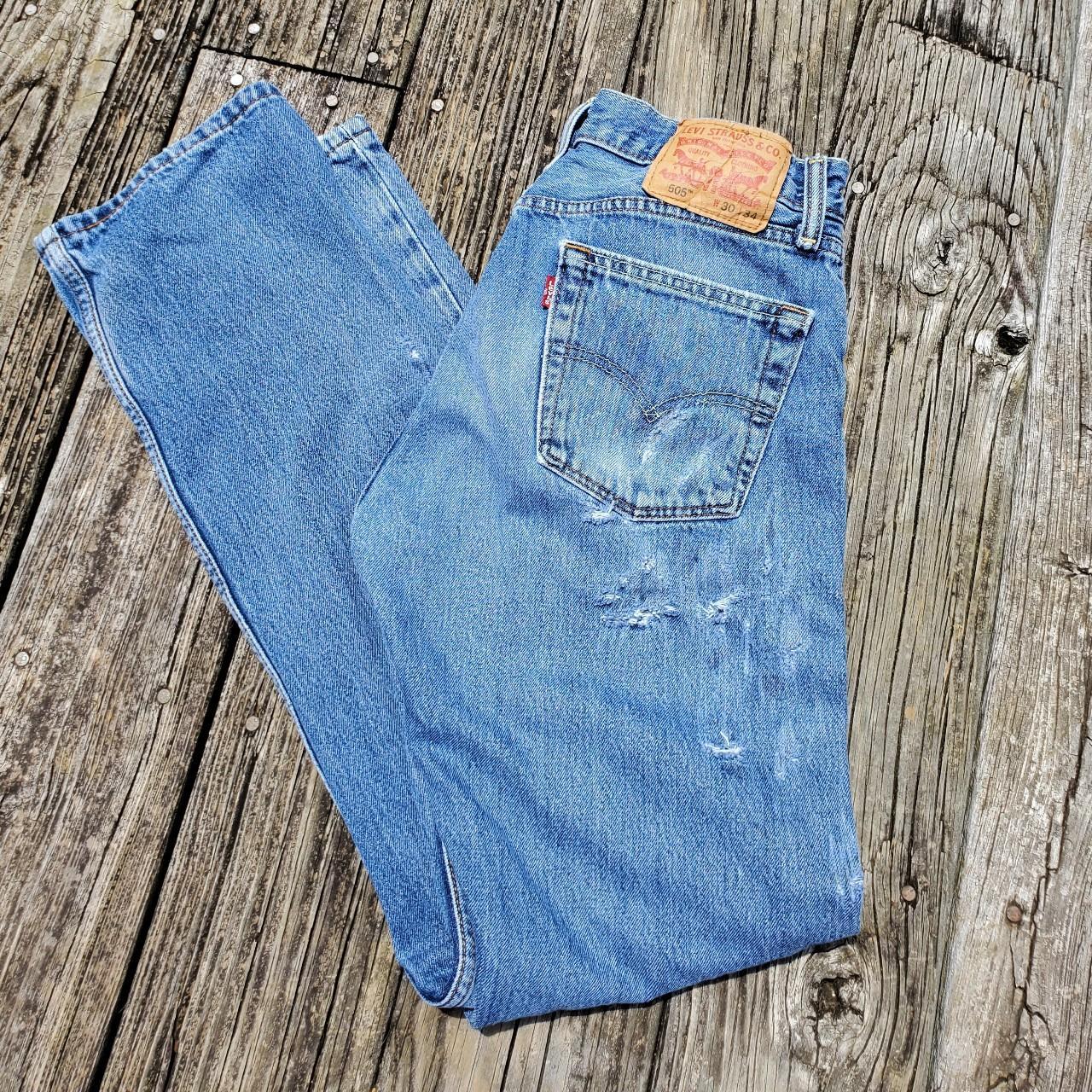 Urban Outfitters Renewal Vintage Levis Jeans 505... - Depop