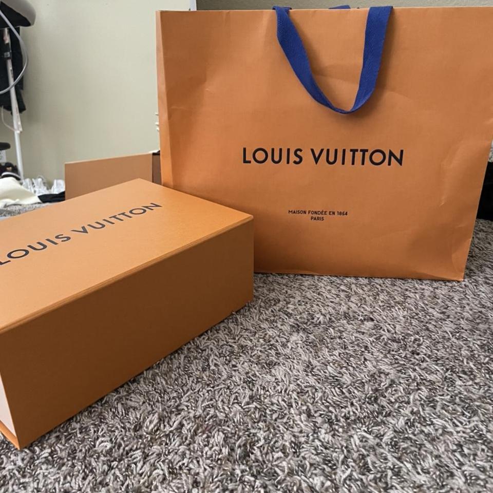 Authentic Louis Vuitton converse-style sneakers. - Depop